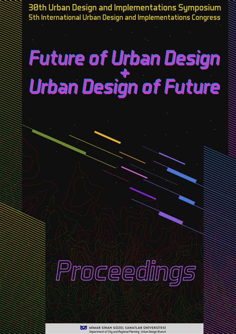 Pdf Rethinking The Future Of Urban Design As A New Interface The