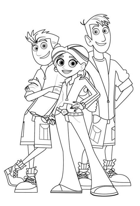 Wild Kratts Printable Coloring Pages