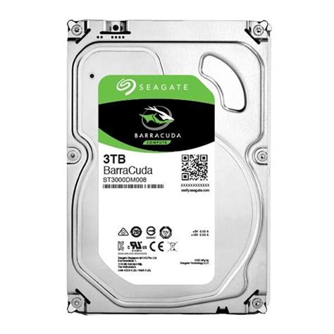 3 Tb 35 Hdd ฮาร์ดดิสก์ 35 Seagate Barracuda 7200rpm Sata3