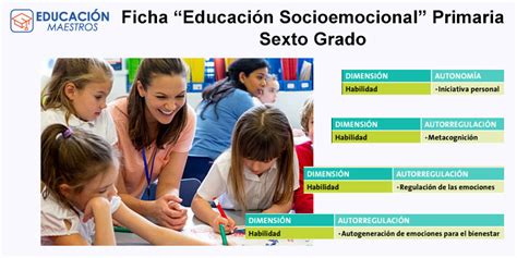 Ficha Educación Socioemocional Primaria【6º Grado】