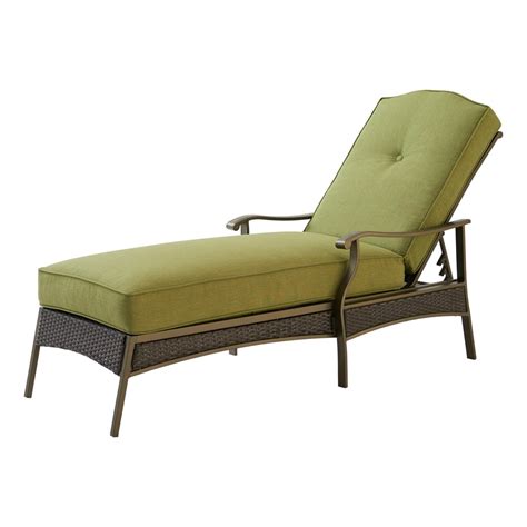 Better Homes And Gardens Providence Steelwicker Outdoor Chaise Lounge