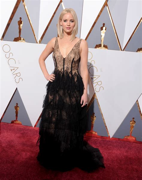 Jennifer Lawrences Best Red Carpet Style Looks Allure