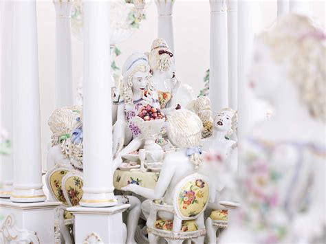 These Porcelain Sculptures Tease Lust And Seduction Through Culinary Excess
