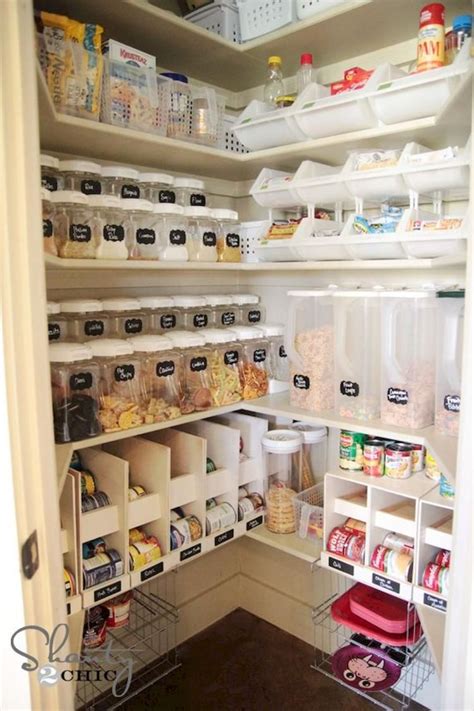 30 Cute DIY Pantry Storage Inspirations Home Organization Pantry