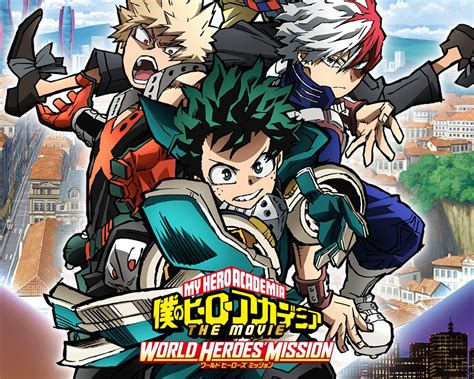 New Boku No Hero Academia World Heroes Mission Visual And Trailer Released Otaku Tale