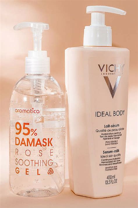 Vichy Ideal Body Lait Sérum And Aromatica Damask Rose Soothing Gel