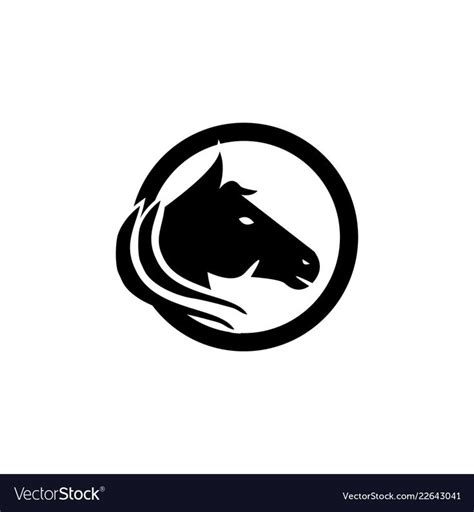 Horse Logo Design Royalty Free Vector Image Vectorstock Aff