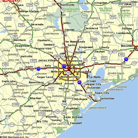 Houston Metro Map Travelsfinderscom