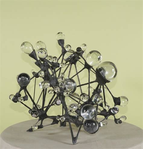 Metal And Crystal Glass Sculpture By Graham Caldwell 2012 For Sale At 1stdibs