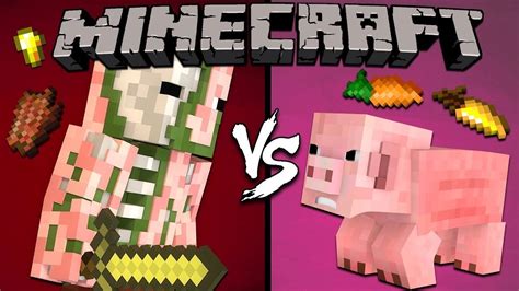 Pig Vs Hoglin In Minecraft Youtube