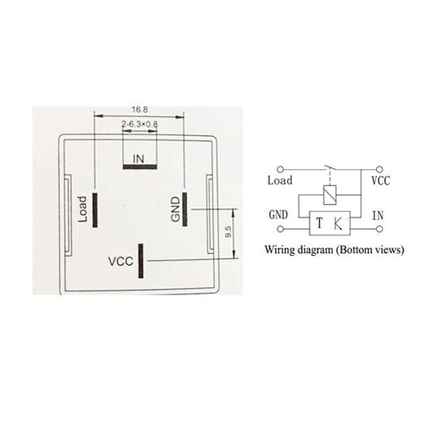 12v 30a Relay Wiring Diagram Ground Output Inspirex