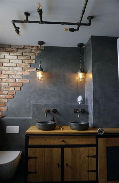 How To Create The Perfect Industrial Bathroom Industrial Home Design