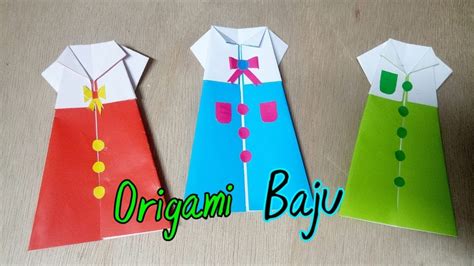 Untuk bahan baku sebenarnya semua jenis tanaman bambu bisa untuk membuat produk kerajinan, tetapi produksi gambar menggunakan tanaman bambu (gigantochloa. Cara membuat origami baju - YouTube