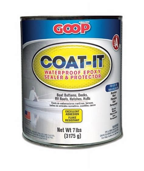 Epoxy primer and sealer products, two component, seamless epoxy primer and sealer system with high chemical resistance, high bond strength. Product Detail - 5400060 Amazing Goop Coat-It Epoxy Sealer ...