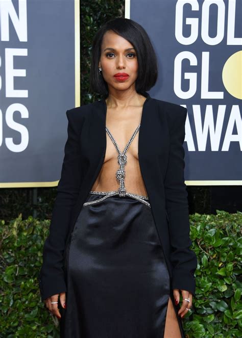 Kerry Washington At The Golden Globes The Sexiest Looks At The Golden Globes