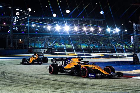 Mclaren En El Gp De Singapur F1 2019 Viernes