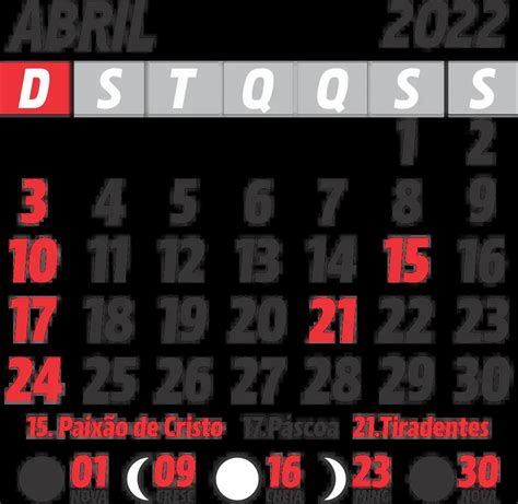 Calendário Abril 2022 Png Imagem Legal