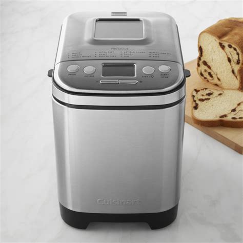 In fact, many bread machines have a cake setting although be careful, sometimes it's referred to as a batter bread setting. Cuisinart Bread Maker | Williams Sonoma