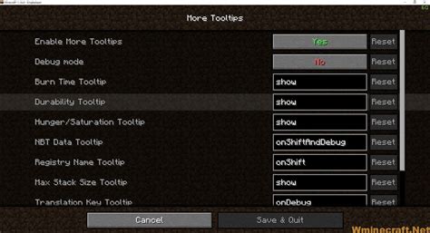 More Tooltips Mod For Minecraft 1164