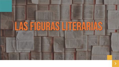 Literatura Secundaria Clase Las Figuras Literarias