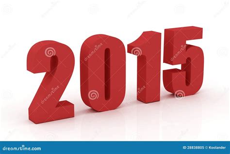 Year 2015 Stock Illustration Illustration Of Date Event 28838805