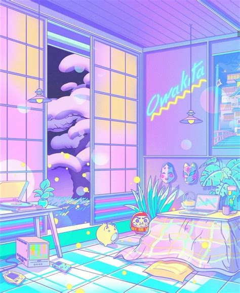 Artist Owakita Aesthetic Pastel Wallpaper Kawaii Wallpaper Anime