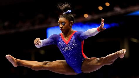 Simone Biles Stuns Crowd With Electrifying Us Olympic Trials Routines Teazilla
