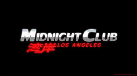 Midnight Club Los Angeles New Logo Wallpaper By Gamera68 On Deviantart