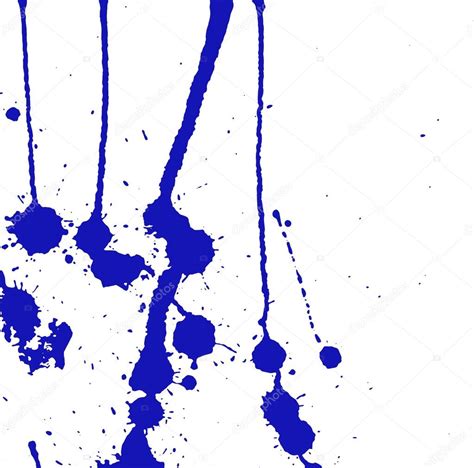 Dark Blue Paint Splash