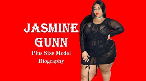 jasmine gunn wiki and facts bio height weight lifestyle net worth american plus size model