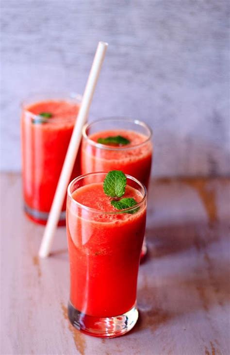 Watermelon Orange Juice Recipe How To Make Watermelon Orange Juice