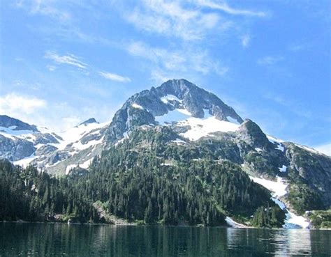 Lake Lovely Water Tantalus Provincial Park Canada West Coast Dream