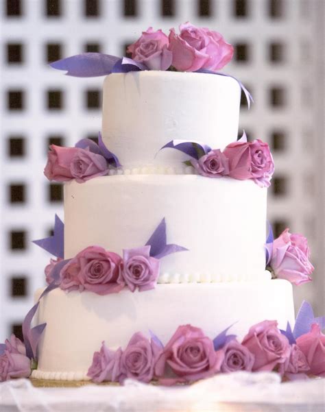 Lavender Rose Wedding Cakes Cake Lavender Roses