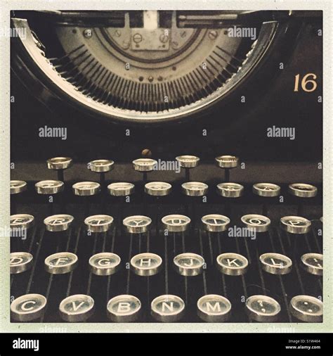 Vintage Typewriter Keyboard Letters Hi Res Stock Photography And Images