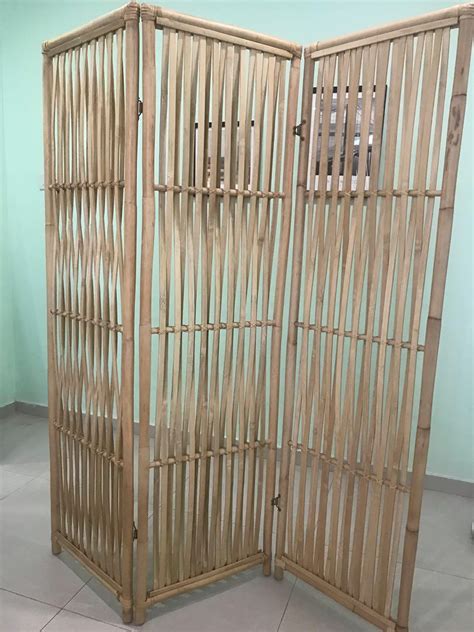 Ikea Jassa Collection Bamboo Room Divider Furniture Home Decor