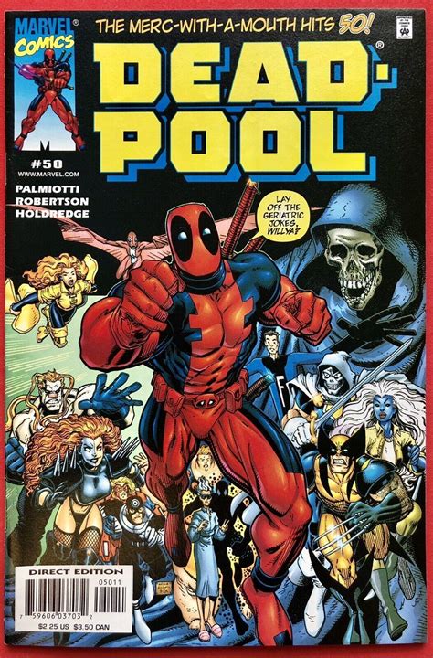 Deadpool Vol 1 50 2001 1st Appearance Kid Deadpool Comic Books