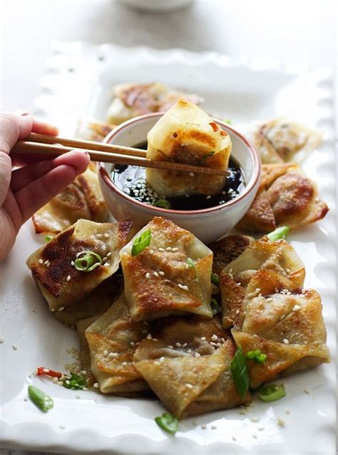 Easy Asian Dumplings With Hoisin Dipping Sauce Cooking For Keeps