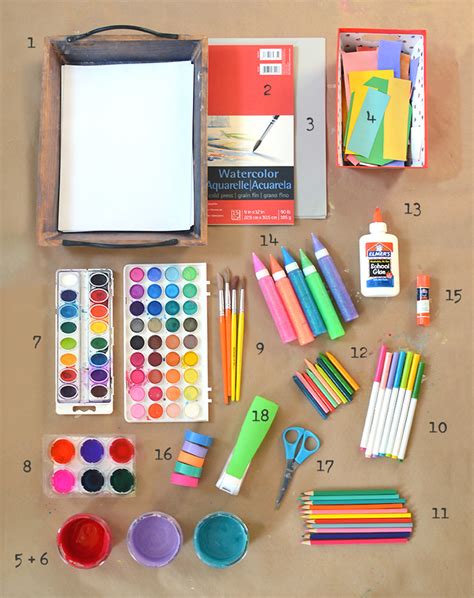 Art Supplies Art Supplies List Kids Art Supplies Art Kits For Kids