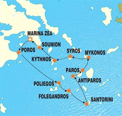 Greece 8 Day Small Ship Luxury Cruise Greek Islands Poliegos