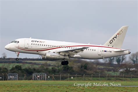 Sukhoi Ssj100 95b Ei Fwb Cityjet 2 Flew A Flight Dublin Sh Flickr