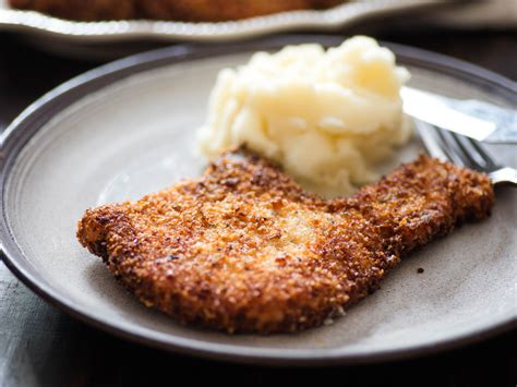 Add chops, seal bag and refrigerate for 2 to 10 hr. Breaded Fried Pork Chops Recipe | Serious Eats