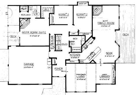 House 18581 Blueprint Details Floor Plans