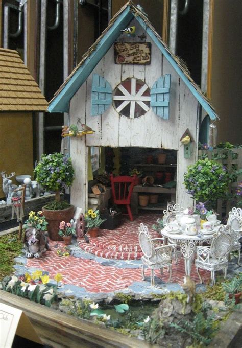 49 Fairy Garden Houses Ideas Dollhouse Miniatures Silahsilahcom