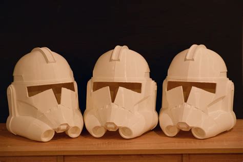 Animated Clone Trooper Helmet Tcw Phase 2 Star Wars Cosplay Etsy