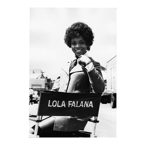 Lola Falana On The Set Photographed By Frank Dandridge 1969 Lola