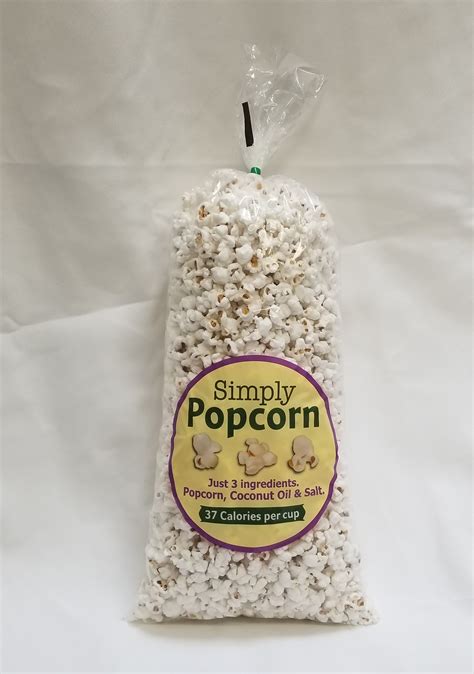 Simply White Popcorn 126oz Bags