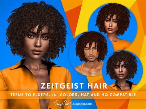 Sims 4 Alpha Afro Hair