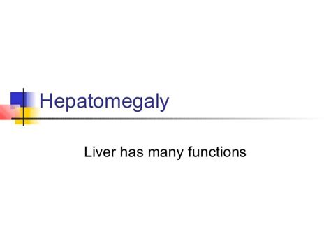 Lymphadenopathy And Splenomegaly And Hepatomegaly