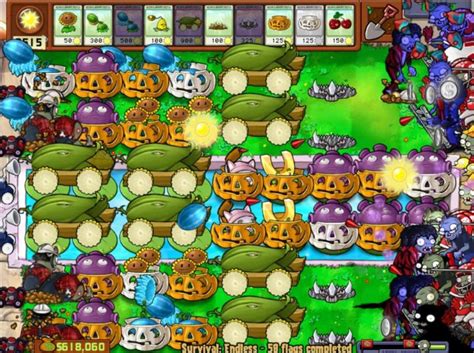 Plants Vs Zombies Survival Endless 200 Flags And Beyond Cobless Setup
