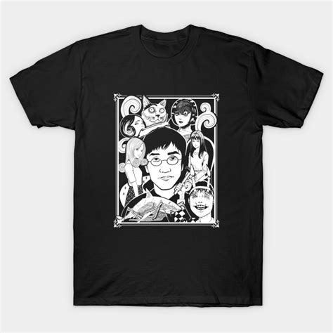 Junji Ito Collage Junji Ito T Shirt Teepublic